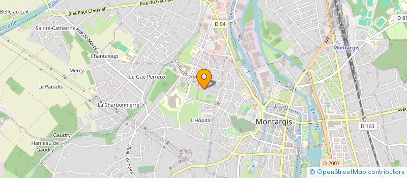 localisation de l'entreprise MADAME SORAYA BAYA à MONTARGIS