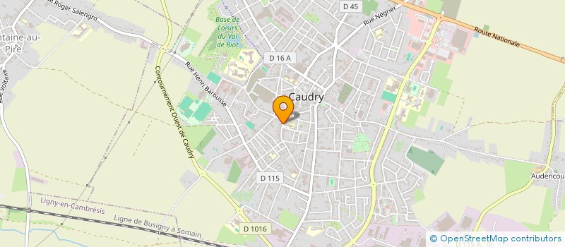 localisation de l'entreprise MADAME SORAYA BEKHEBOUCHA à CAUDRY