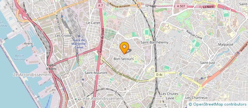 localisation de l'entreprise MADAME SORAYA BEN NAFLA à MARSEILLE