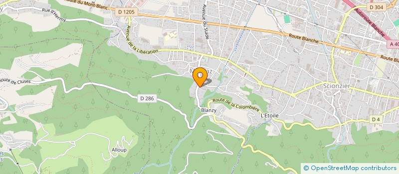 localisation de l'entreprise MADAME SORAYA BENREDOUANE  MARNAZ