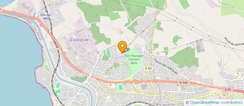 localisation de l'entreprise MADAME SORAYA BOUNOUA  PORT-DE-BOUC