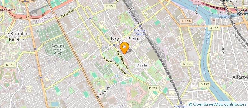 localisation de l'entreprise MADAME SORAYA CHALQI  IVRY-SUR-SEINE