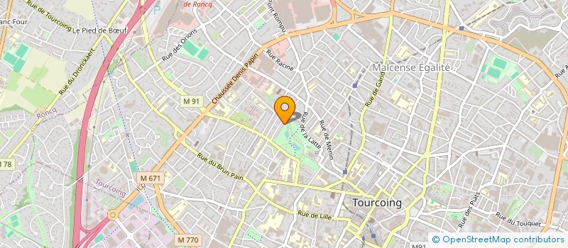 localisation de l'entreprise MADAME SORAYA CHRAIOU  TOURCOING