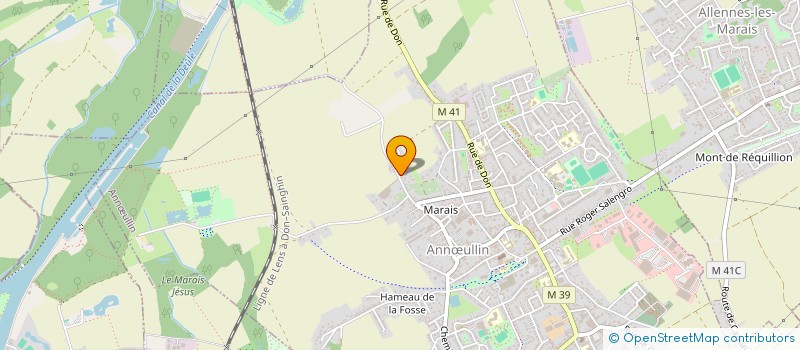 localisation de l'entreprise MADAME SORAYA DELATTE  ANNULLIN