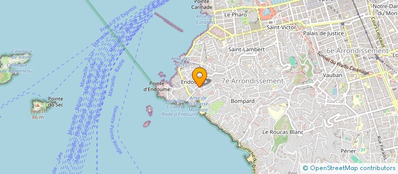 localisation de l'entreprise MADAME SORAYA DILAVAR à MARSEILLE