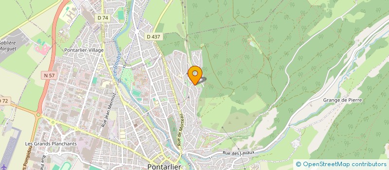 localisation de l'entreprise MADAME SORAYA DOUBACH à PONTARLIER