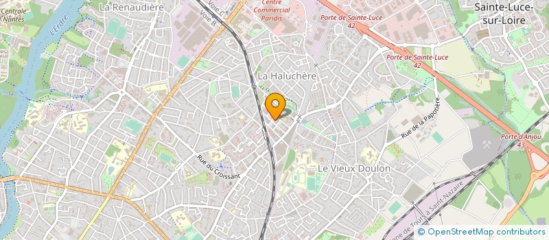 localisation de l'entreprise MADAME SORAYA DOUKHANE à NANTES