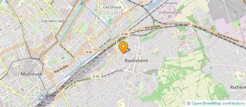 localisation de l'entreprise MADAME SORAYA ELKERIA  RIEDISHEIM