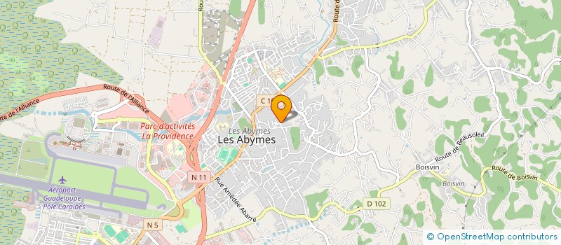 localisation de l'entreprise MADAME SORAYA FEREOL à LES ABYMES