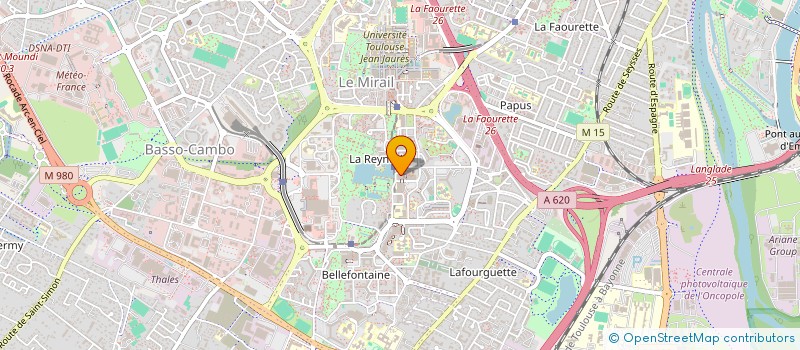 localisation de l'entreprise MADAME SORAYA HADDAD à TOULOUSE