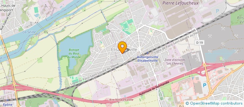 localisation de l'entreprise MADAME SORAYA HAFFIANE  AUBERGENVILLE