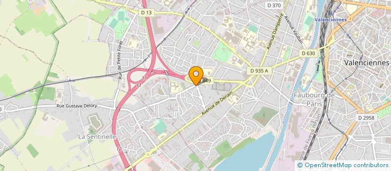 localisation de l'entreprise MADAME SORAYA HALHOULI à VALENCIENNES