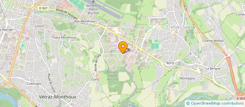 localisation de l'entreprise MADAME SORAYA HENNOUNI  VETRAZ-MONTHOUX