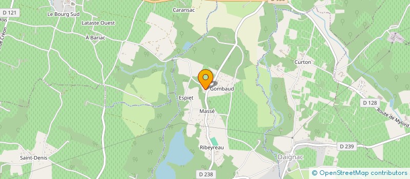 localisation de l'entreprise MADAME SORAYA HERAUD  GREZILLAC