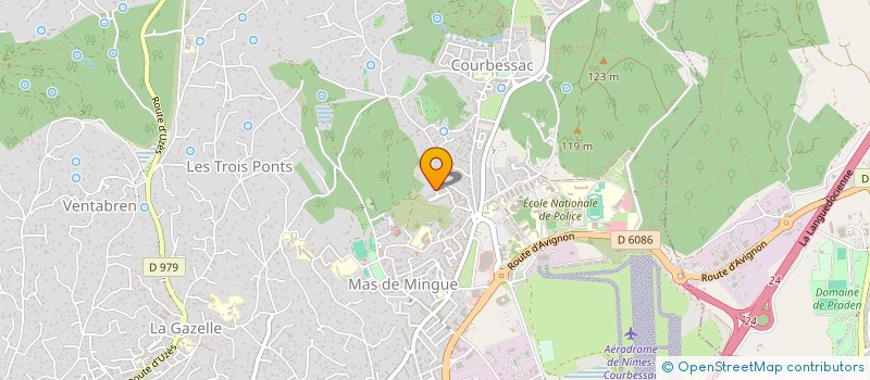 localisation de l'entreprise MADAME SORAYA HERZALLLAH  NIMES