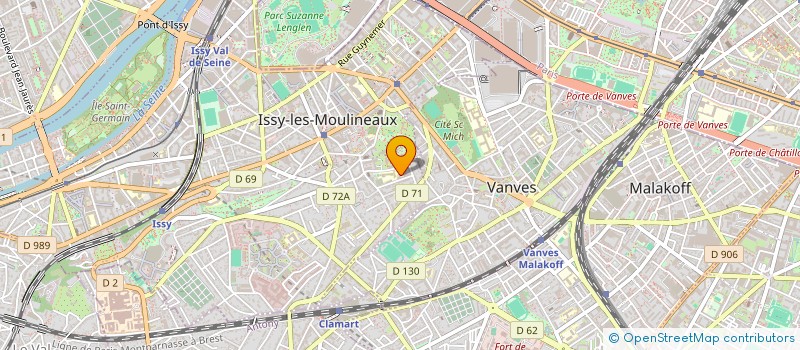 localisation de l'entreprise MADAME SORAYA KANEFOUCHE à ISSY-LES-MOULINEAUX