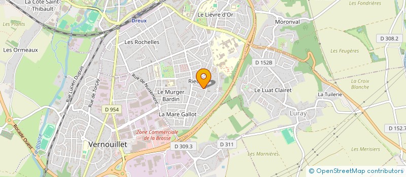 localisation de l'entreprise MADAME SORAYA KENZI à DREUX