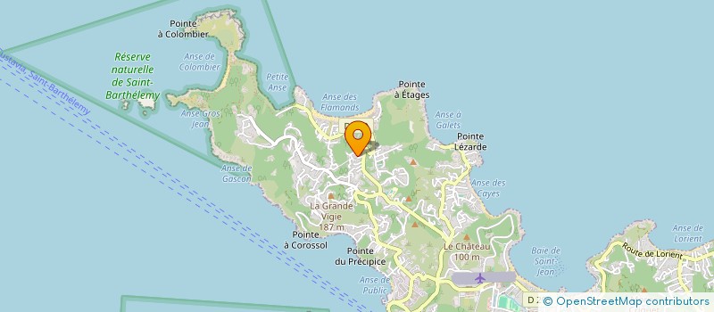 localisation de l'entreprise MADAME SORAYA LADURE à SAINT BARTHELEMY