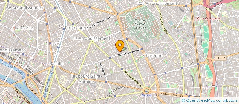 localisation de l'entreprise MADAME SORAYA LAMRANI  PARIS