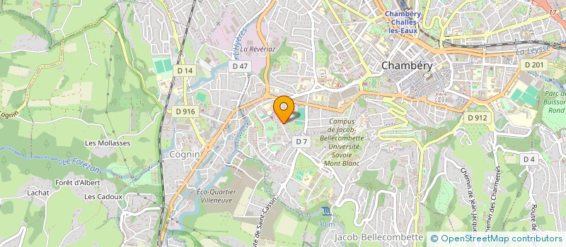 localisation de l'entreprise MADAME SORAYA LOUERAD  CHAMBERY