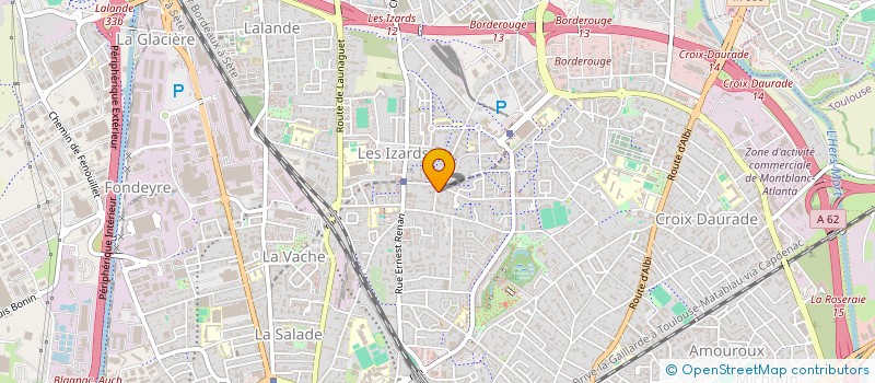 localisation de l'entreprise MADAME SORAYA LUCE-VERONIQUE  TOULOUSE