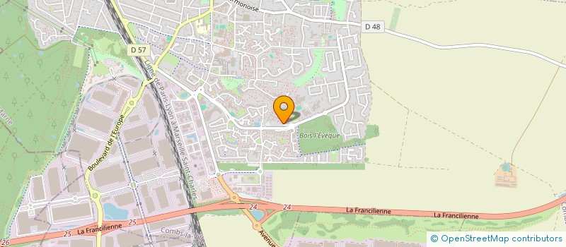 localisation de l'entreprise MADAME SORAYA MAYEMBO  COMBS-LA-VILLE