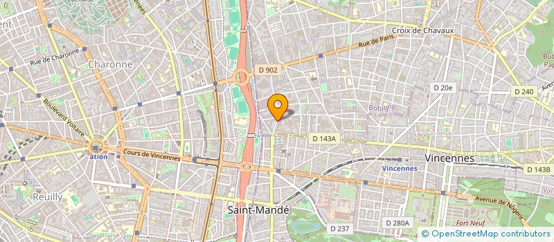 localisation de l'entreprise MADAME SORAYA MEHENNAOUI à MONTREUIL