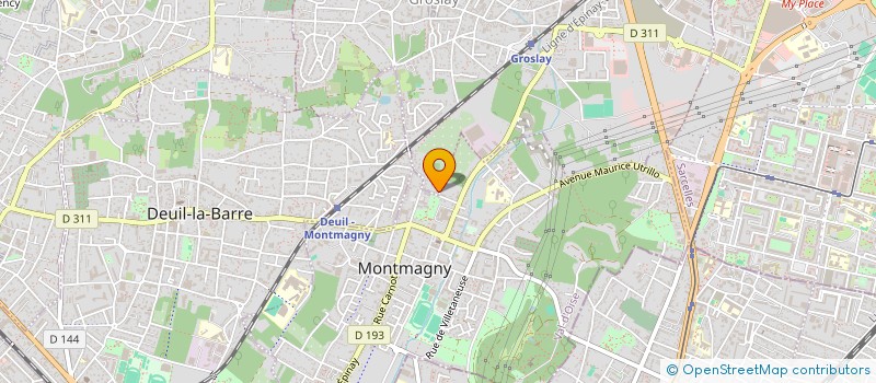 localisation de l'entreprise MADAME SORAYA MENGUELTI à GROSLAY