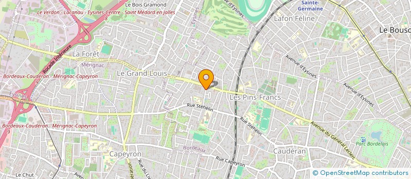 localisation de l'entreprise MADAME SORAYA METARECHE  BORDEAUX