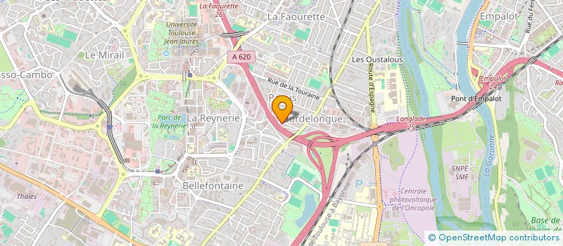 localisation de l'entreprise MADAME SORAYA MEZOUAR  TOULOUSE