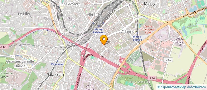 localisation de l'entreprise MADAME SORAYA MIMOUNI à MASSY