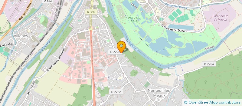 localisation de l'entreprise MADAME SORAYA MOKRANI à NANTEUIL-LES-MEAUX