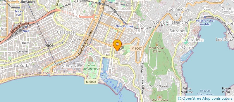 localisation de l'entreprise MADAME SORAYA RABHI  NICE