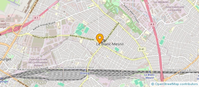 localisation de l'entreprise MADAME SORAYA RAHMOUNI à LE BLANC-MESNIL