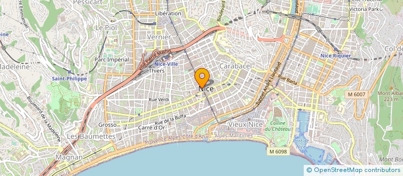 localisation de l'entreprise MADAME SORAYA ROSTANE à NICE