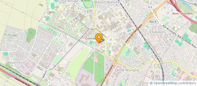 localisation de l'entreprise MADAME SORAYA TAREB  REIMS