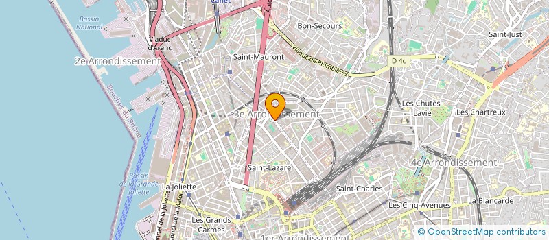 localisation de l'entreprise MADAME SORAYA TORTORELLI à MARSEILLE