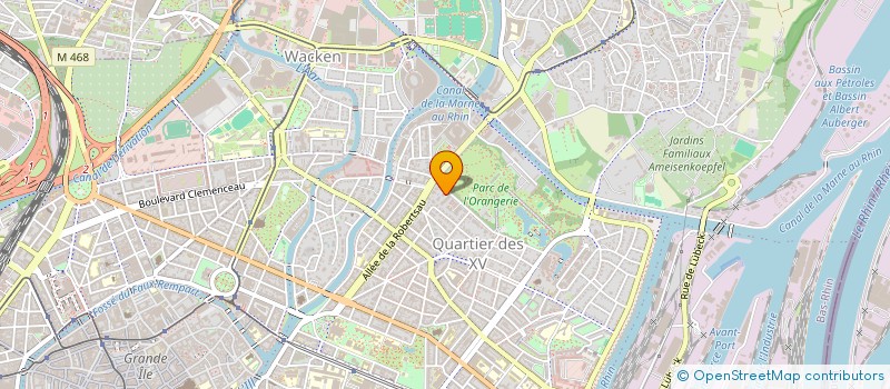 localisation de l'entreprise MADAME SORAYA VILLELA RUBEZ à STRASBOURG