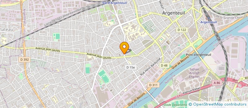 localisation de l'entreprise MADAME SORAYA ZAOUANI  ARGENTEUIL