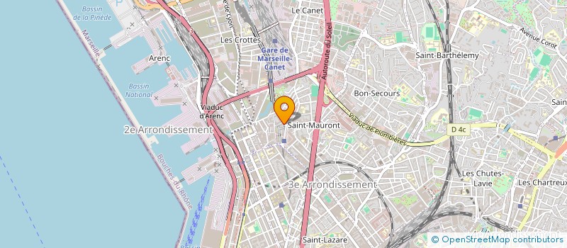 localisation de l'entreprise MADAME SORAYA ZEGUERFI à MARSEILLE