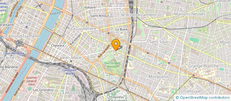 localisation de l'entreprise MADAME SORENZA OREZZOLI  LYON