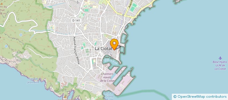 localisation de l'entreprise MADAME SOREYA HARCHACHE  LA CIOTAT