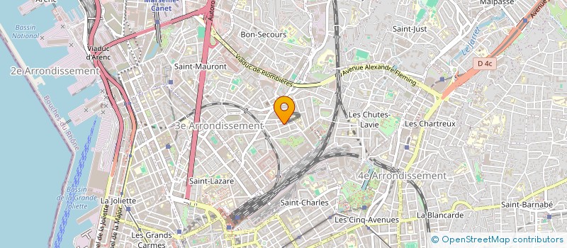 localisation de l'entreprise MADAME SOREYA LESSEL à MARSEILLE