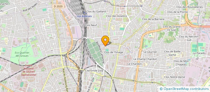 localisation de l'entreprise MADAME SORIA ALLACHE à ORLEANS