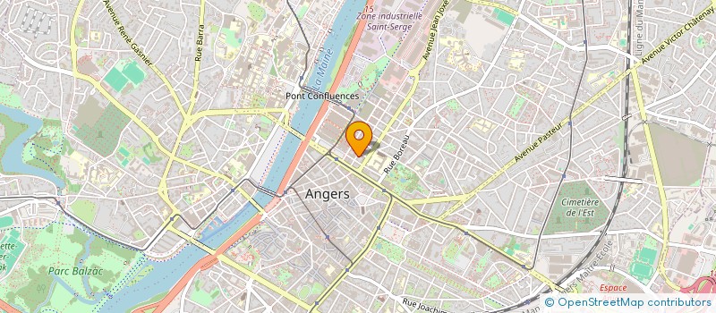 localisation de l'entreprise MADAME SORIA CHEAN à ANGERS