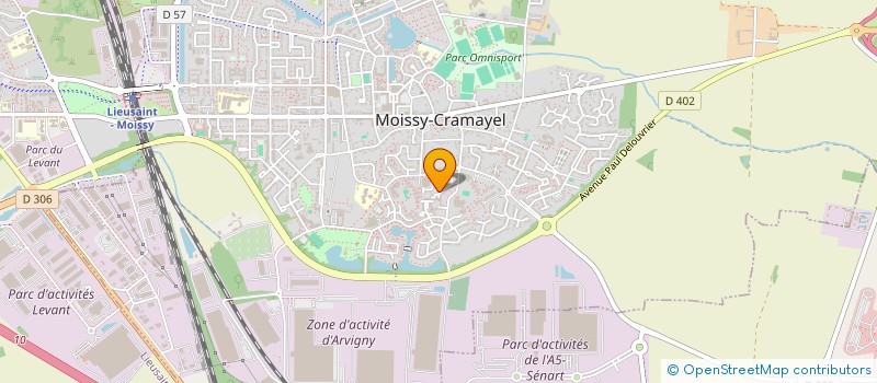 localisation de l'entreprise MADAME SORIA DABAB à MOISSY-CRAMAYEL