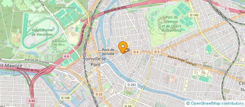 localisation de l'entreprise MADAME SORIA KACI  JOINVILLE-LE-PONT