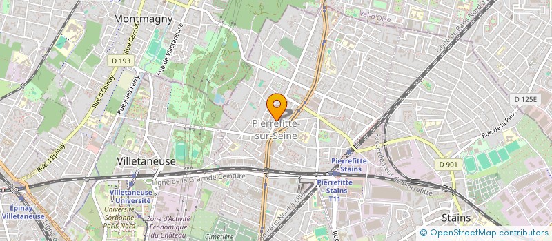 localisation de l'entreprise MADAME SORIA LATRECHE à PIERREFITTE-SUR-SEINE