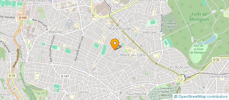 localisation de l'entreprise MADAME SORIA RAHMOUN  LE HAVRE