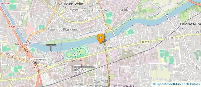 localisation de l'entreprise MADAME SORINA COVACI  VAULX-EN-VELIN